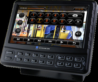 CP4 in-cab monitor
